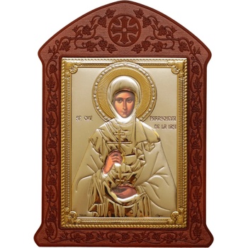 Image 1 of Света Петка с mdf дърворезба (is31750-o)