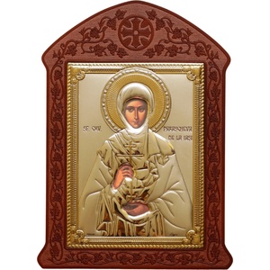  Света Петка с mdf дърворезба (is31750-o)