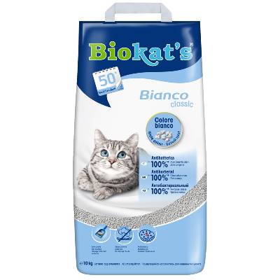 PetCenter CZ s.r.o. Podestýlka Cat Gimpet - Biokat's Bianco Classic 10 kg