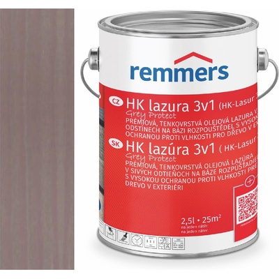 Remmers HK lasur 2,5 l Toskanagrau