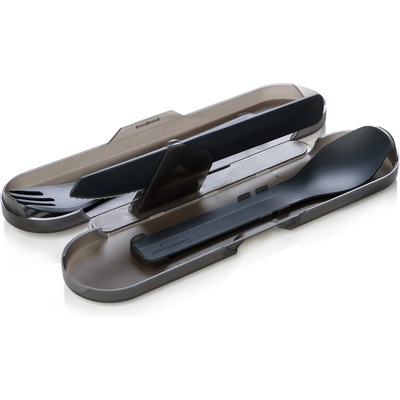 humangear GoBites TRIO прибори за хранене сиви (074211)