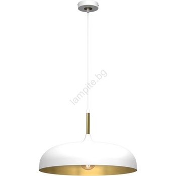 Brilagi - Пендел ABRAHAM 1xE27/60W/230V Ø 45 см бял (BG1987)