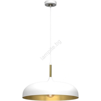 Brilagi - Пендел ABRAHAM 1xE27/60W/230V Ø 45 см бял (BG1987)