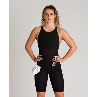 Carbon duo top Dámske závodné plavky arena W Powerskin