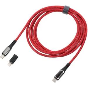 TROIKA Кабел за зареждане Troika SPEEDY XL, червен (CBL20/RD)