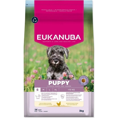 Eukanuba Puppy Small 2 x 7,5 kg