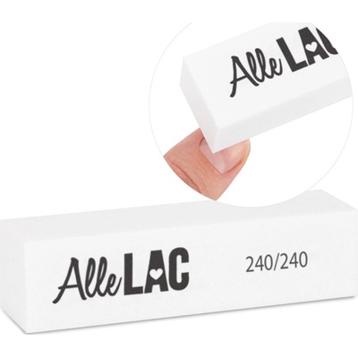 AlleLac Blok na nechty biely 240/240