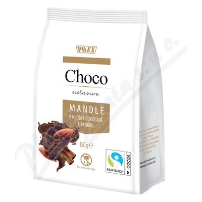 POEX Choco Exclusive Mandle v ml.čoko.a skoři. 150 g