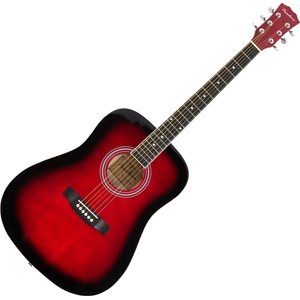 Pasadena SG028 Red Sunburst Акустична китара