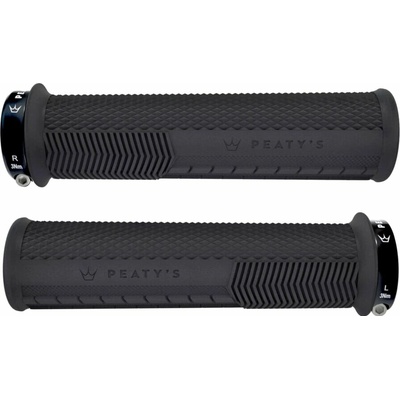 PEATY´s Monarch Grips Knurl Thick Čierna
