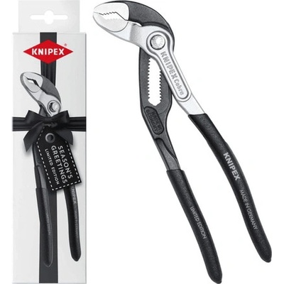 Knipex 87 99 180 S01 Kleště siko na trubky Cobra 180 mm Limited Edition "Bicolour white"