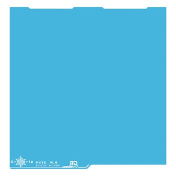 BIQU Build Plate CryoGrip Pro Frostbite - Blue - 250 x 250 mm (1060000765)