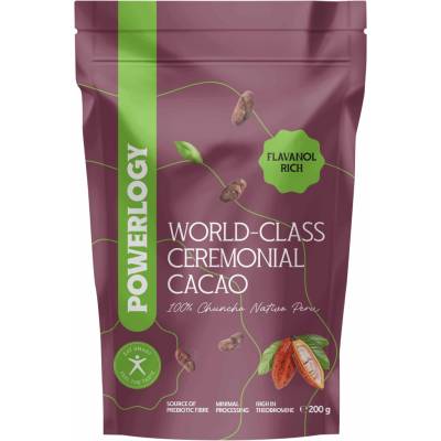 Powerlogy Organic Ceremonial Cacao 300 g