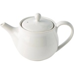 MIJ Чайник с инфузер 420 ml, бял, керамика, MIJ (MIJC4113)