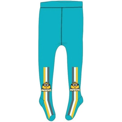 dětské punčocháče aqua modrá Mimoni modrá