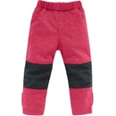 Esito dětské softshellové kalhoty DUO růžová
