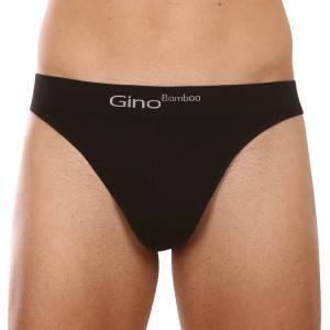gino Мъжки танга Gino черна gino | Cheren | МЪЖЕ | L