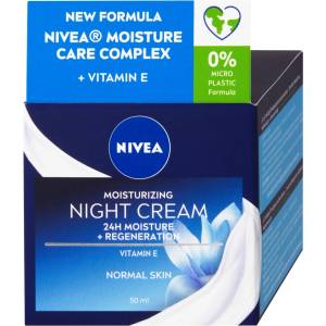 Nivea нощен крем 50 мл регенериращ нормален
