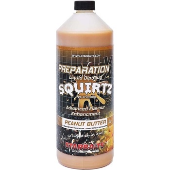 Starbaits Booster Preparation X Squirtz Peanut Butter 1 l