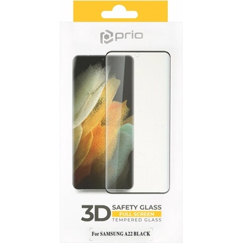 Prio Закалено защитно стъкло за Samsung Galaxy A22 4G, Full Cover 3D (16125)