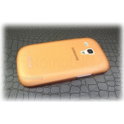 Pouzdro JEKOD PP ultratenké 0,3 mm Samsung i8190 Galaxy S3 mini oranžové