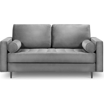 Milo Casa Светлосив диван от кадифе , 174 см Santo - Milo Casa (MIL_2S_44_A3_SANTO5)