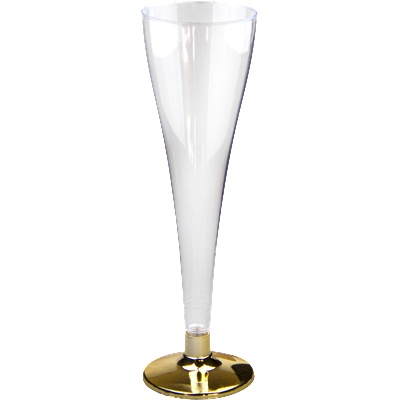 Horecano RK-Чаша 120ml със златна основа(DC. 120-PS302) полистирен (0151703)