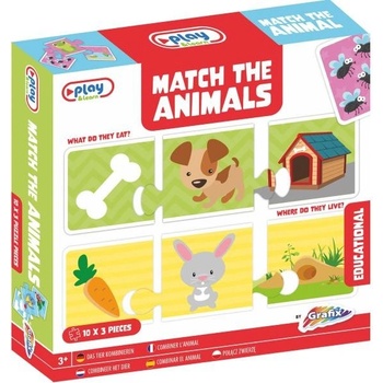 Grafix Kde žijú zvieratká 30 ks