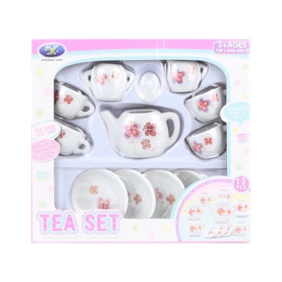 LAMPS TEA SET PORCELAIN motýle