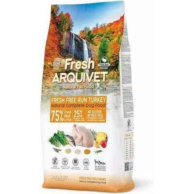 Arquivet ARQUIVET Fresh Turkey and fish храна за кучета, пуешко и риба, 10kg