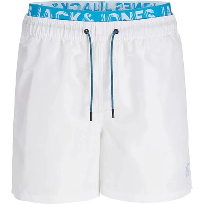 JACK & JONES Бански гащета Jack & jones Fiji Db Wb Neon swimming shorts - White (White)
