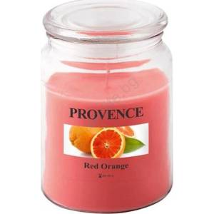 UTC Ароматна свещ red orange, 510 г - 85-95 ч горене (ut0278)