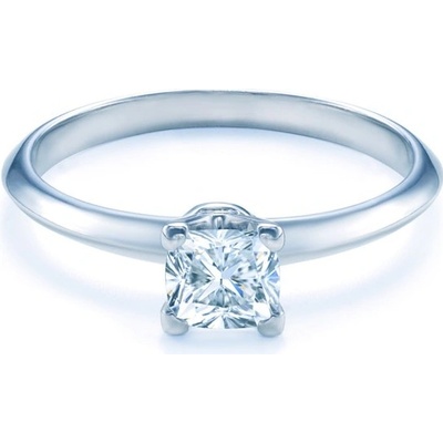 Savicki Zásnubný prsteň biele zlato diamant Z402