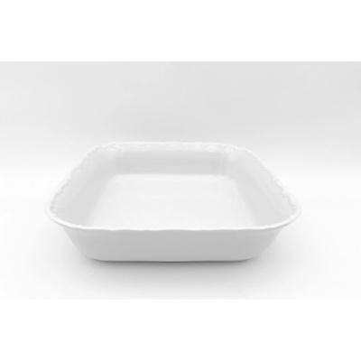 MZ mísa čtyřhranná Ofelie bílá 24cm