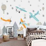 Art Gift Decor Фототапет - Самолети над планината