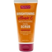 Beauty Formulas Brightening rozjasňující pleťový peeling s vitaminem C 150 ml