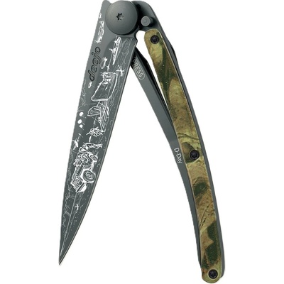 Deejo 1GM042 Tattoo Black 37g army camo D-Day limitovaná edice