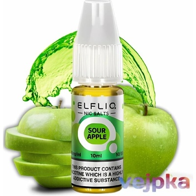 ElfLiq Sour Apple 10 ml 10 mg