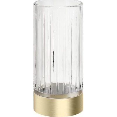 Decor Walther Чаша за четки за зъби Century релефна златна мат (0587782)