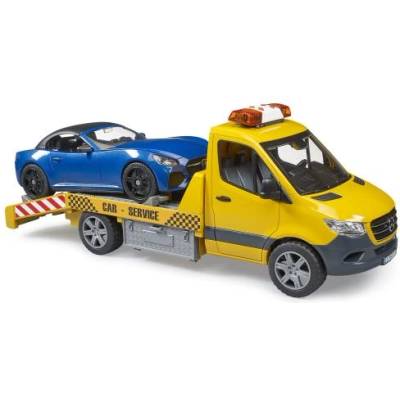 BRUDER 2675 Пътна помощ MB Sprinter със спортен автомобил (02675)