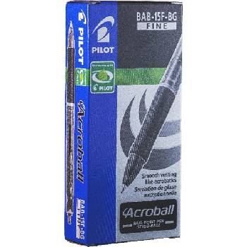 Pilot Acroball BeGreen 10 бр. в опаковка синя химикалка BAB-15F-L-DOB (BAB-15F-L-DOB)
