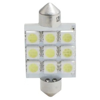 Image 1 of m-tech LED C5W 41mm 9xSMD5050 White крушка (L059W)