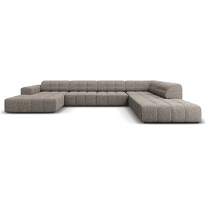 Cosmopolitan Design Тъмносив ъглов диван (десен ъгъл/"U" форма) Chicago - Cosmopolitan Design (COS_UR_140_F1_CHICAGO6)
