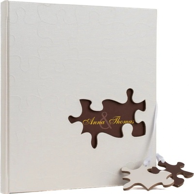 WALTHER Kniha hostů 23x25 cm 144 stran GB-173 Puzzle