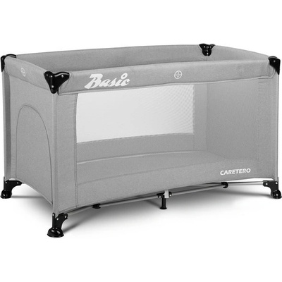 Caretero Сгъваема кошара за пътуване 1 ниво Basic Grey Caretero (TERO-3940)