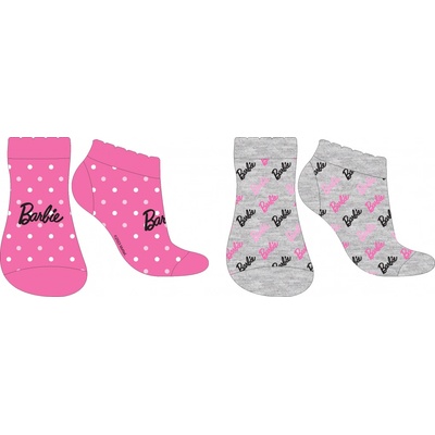 EPlus Sada 2 párov detských ponožiek Barbie