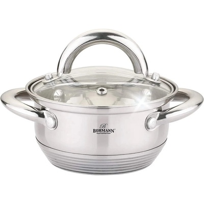 BOHMANN 14 см (1 л) иноксова тенджера Bohmann модел BH 70214 (BH 70214)