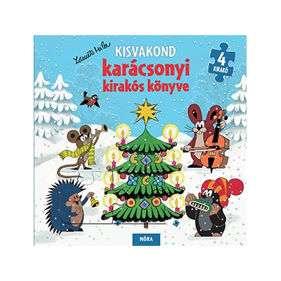 Kisvakond karácsonyi kirakós könyve