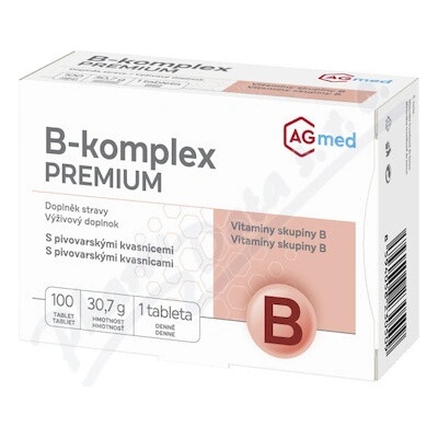 AGmed B-komplex Premium 100 tabliet