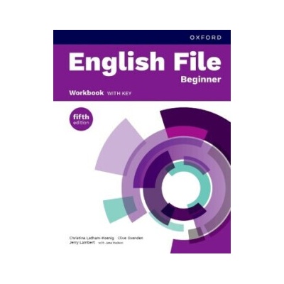 English File 5th Edition Beginner Workbook with Answer Key - pracovný zošit s kľúčom k odpovediam